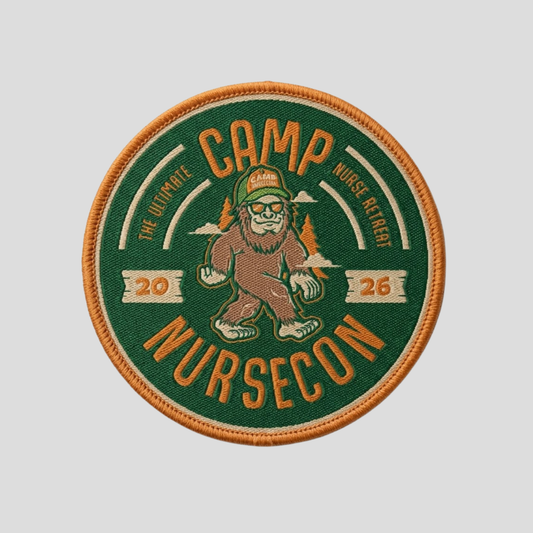 2026 Camp NurseCon Iron on Patch