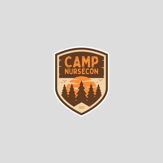 Camp NurseCon Badge Sticker