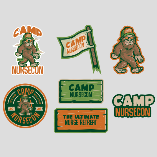 2026 Camp NurseCon Sticker Pack